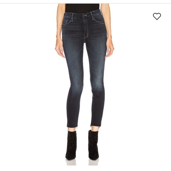 MOTHER HIGH WAISTED LOOKER ANKLE FRAY IN LAST CALL SZ 27 - Picture 6 of 16